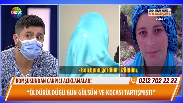 Didem Arslan Yılmaz'la Vazgeçme programından bir kare