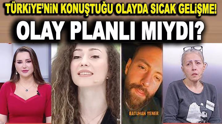 Yayın kesitinden görsel